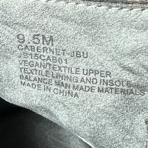 Jambu Designs JBU Ankle Bootie Womens Sz 9.5M Black Vegan/Textile Comfort Casual - Picture 10 of 10